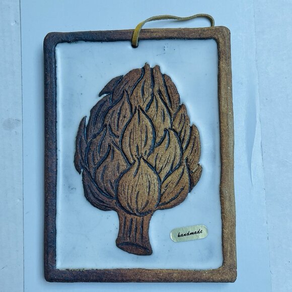 Victoria Littlejohn Plaque Ceramic Mid Century Modern Oregon Handmade Home Decor - Picture 1 of 8